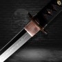 Handachi Sheru Japanese Sword T-10 Steel, Yokote-Choji Hamon