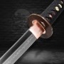 Handachi Sheru Japanese Sword T-10 Steel, Yokote-Choji Hamon