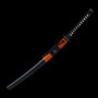 IWADE Japanese Wakizashi z oceli AISI 1095 s reálným hamonem Choji