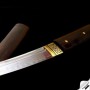 japanese tanto Shirasaya & T-10 Steel & Real Choji Hamon