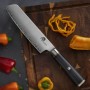 Japonský kuchařský nůž na zeleninu Nakiri 170 mm Dellinger Okami 3 layers AUS10