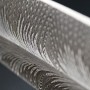 jedinečný nůž Dellinger BLOMMA Randy Feather Mammut Damascus