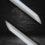 Kanbun Shinto Sunnobi tanto - Aikuchi, Folded Steel, Real Gunome Hamon