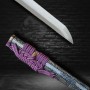 Kanbun Shinto Sunnobi tanto - Aikuchi, Folded Steel, Real Gunome Hamon