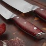 Kuchařský nůž Santoku Dellinger Sandvik Red Northern Sun