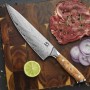 Kuchařský nůž SOK Chef Olive Spider Net 205 mm