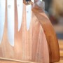 Magnetický držák na nože z akátového dřeva - váha 3500 g