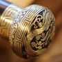 Mansyu Hidden Sword - Vycházková hůl s kordem - prodloužená