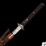 Mokuzai Japanese Katana - T-10 Steel, Yokote - Real Hitatsura Hamon