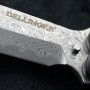 nůž motýlek Dellinger Carbon Butterfly VG-10 Damascus