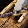 nůž Santoku 145mm Dellinger Mirror Wootz - Mammut Collect Nr.1