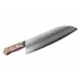 nůž Santoku 165 mm Suncraft Senzo Universal Tsuchime Damascus