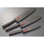nůž Santoku 180 mm Kanetsune Damascus "Namishibuki" series
