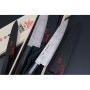 nůž Santoku 180 mm Kanetsune Damascus "Namishibuki" series