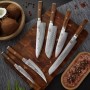 Nůž univerzální Utility 128 mm SOK Cocobolo White Damascus