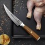Nůž vykošťovací Honesuki Boning 130 mm SOK Cocobolo White Damascus