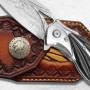 nůž zavírací Dellinger Cloverleaf VG-10 Damascus