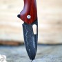 nůž zavírací Dellinger KINOKO Black Coating VG-10 Damascus