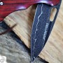 nůž zavírací Dellinger KINOKO Black Coating VG-10 Damascus