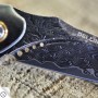 nůž zavírací Dellinger PAIKU Black Coating VG-10 Damascus