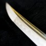 Shirasaya Nagaidesu Japanese Sword - T-10 Folded Steel, Real Choji Hamon, Yokote