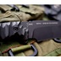 taktický nůž CHARON III Radim Dachs, Black Kydex N690