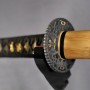 Wakizashi NOBUNAGA z uhlíkové oceli AISI 1045 a imitací hamonu
