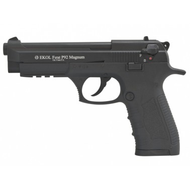 Plynová pistole Ekol Firat P92 Magnum černý rám ráže 9 mm C-I