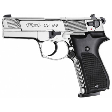Vzduchová pistole Umarex Walther CP88 chrom ráže 4,5 mm olověné diabolo