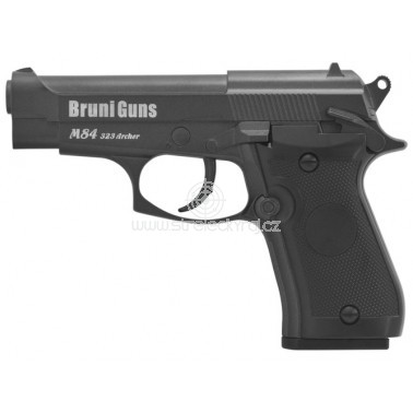 Vzduchová pistole Bruni M84 323 Archer černá ráže 4,5 mm