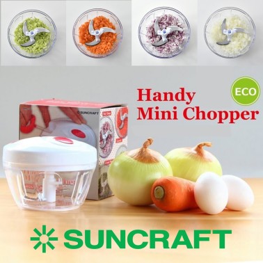 ruční sekáček / mlýnek Suncraft na zeleninu, ovoce, maso a jiné