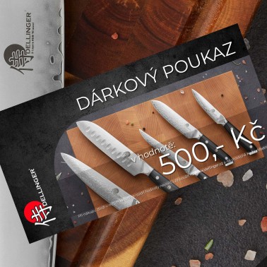 TIštěný poukaz na nákup v hodnotě 500 Kč