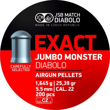 Diabolo JSB Exact Jumbo Monster 200ks cal.5,52mm