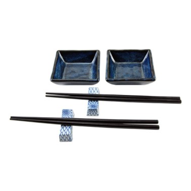 porcelánový servis na SUSHI - Cobalt Blue I Mini