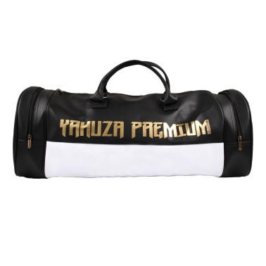 Yakuza Premium Fitness Sportovní Taška PROMO LEBKA černo bílá