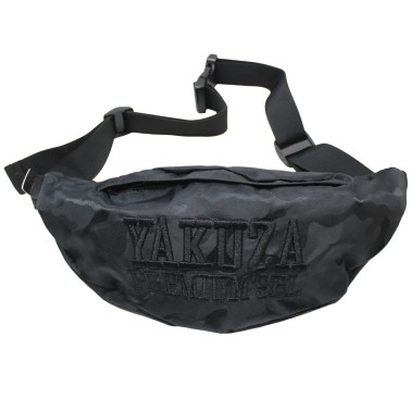 Yakuza Premium Ledvinka (taška na opasek) 3576 černá kamuflaž