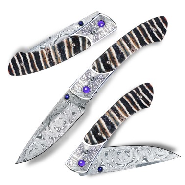 nůž zavírací Dellinger SIOUX RWL34 Powder - Nr.6