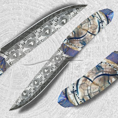 nůž lovecký Dellinger EVIL DRAGON Laminated Nr. 1