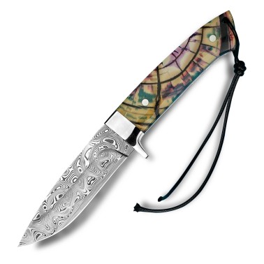 nůž lovecký Dellinger Damasteel Mammut Nr. 1