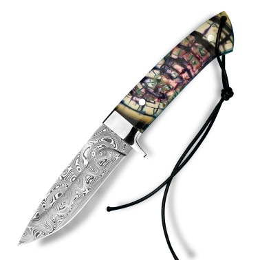 nůž lovecký Dellinger Damasteel Mammut Nr. 2