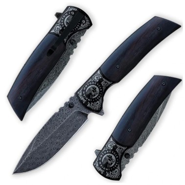 Zavírací nůž Dellinger Indian IMGR-01 Black