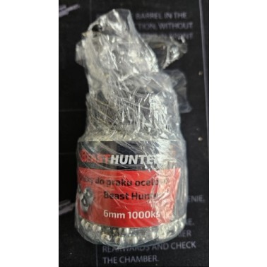 BAZAR - Ocelové kuličky do praku Beast Hunter 6mm 1000ks