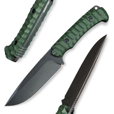 nůž Dellinger Protector Army DC53 Black Coating