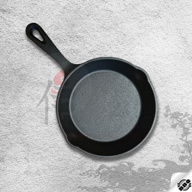 litinová pánev o průměru 19 cm pro dokonalé restování, smažení, pečení a dušení