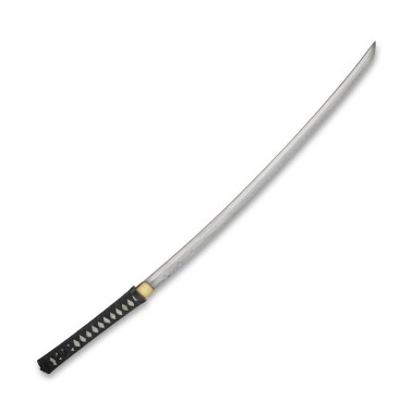 katana 2 Take Shikomizue, zelený bambus, T-10 Steel, Real Choji Hamon