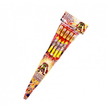 Pyrotechnika Rakety Troll set 9ks