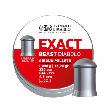 Diabolo JSB Exact Beast 250ks cal.4,52mm