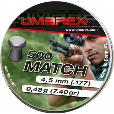 Diabolo Umarex Pro Match 500ks cal.4,5mm