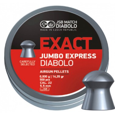 Diabolo JSB Exact Jumbo Express 500ks cal.5,52mm