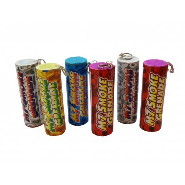 Pyrotechnika M7 Smoke Grenade dýmovnice 6 barev